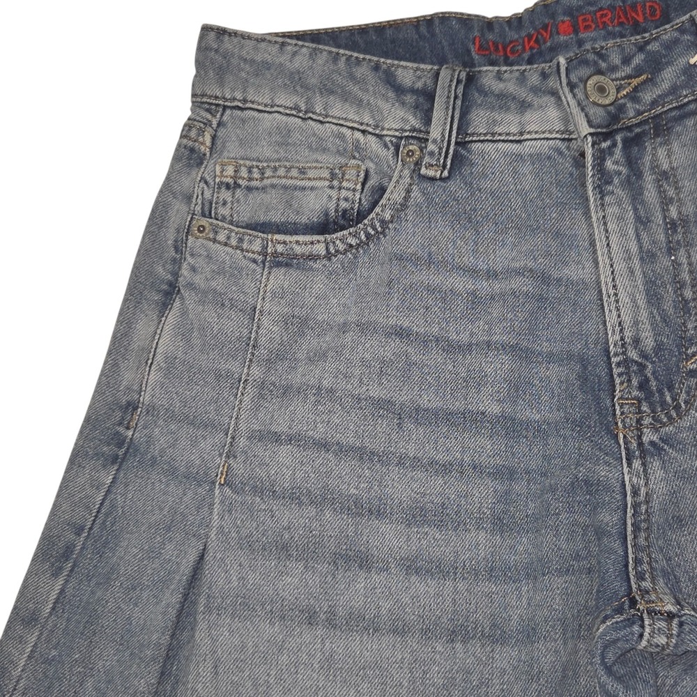 Lucky Brand Women's Jeans 8/29 Denim Palazzo Pleated Wide Leg Rigid High Rise‎ - Picture 11 of 16